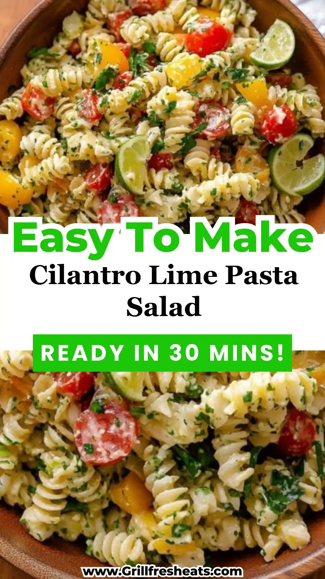 Cilantro Lime Pasta Salad