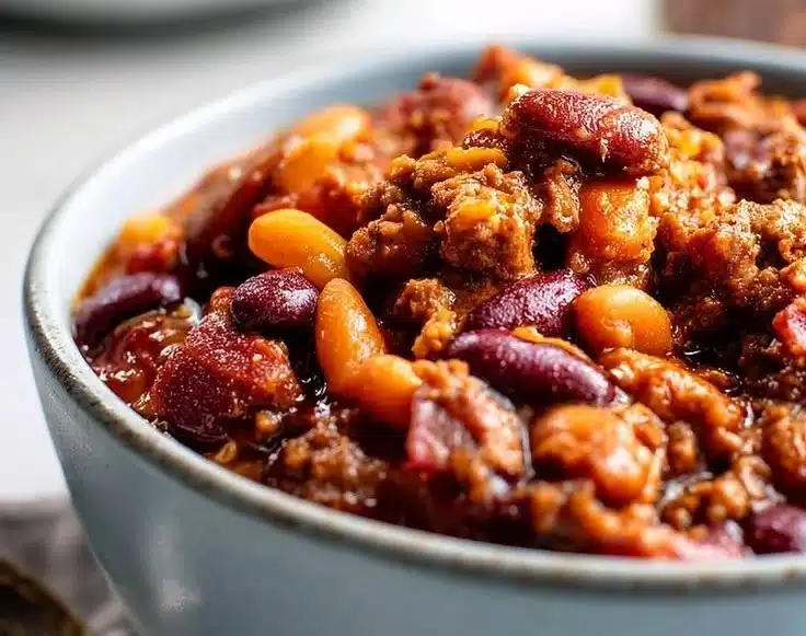 Classic Crockpot Cowboy Beans