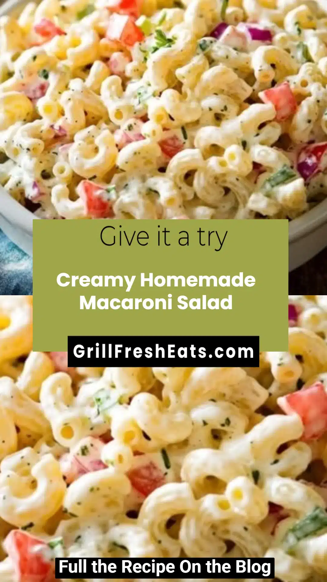 Creamy Homemade Macaroni Salad 1 Creamy Homemade Macaroni Salad