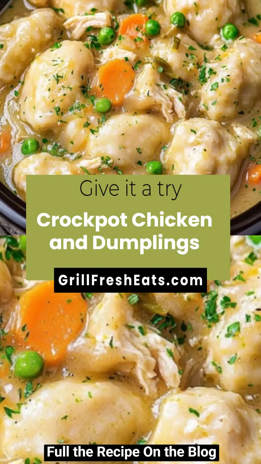Crockpot Chicken and Dumplings