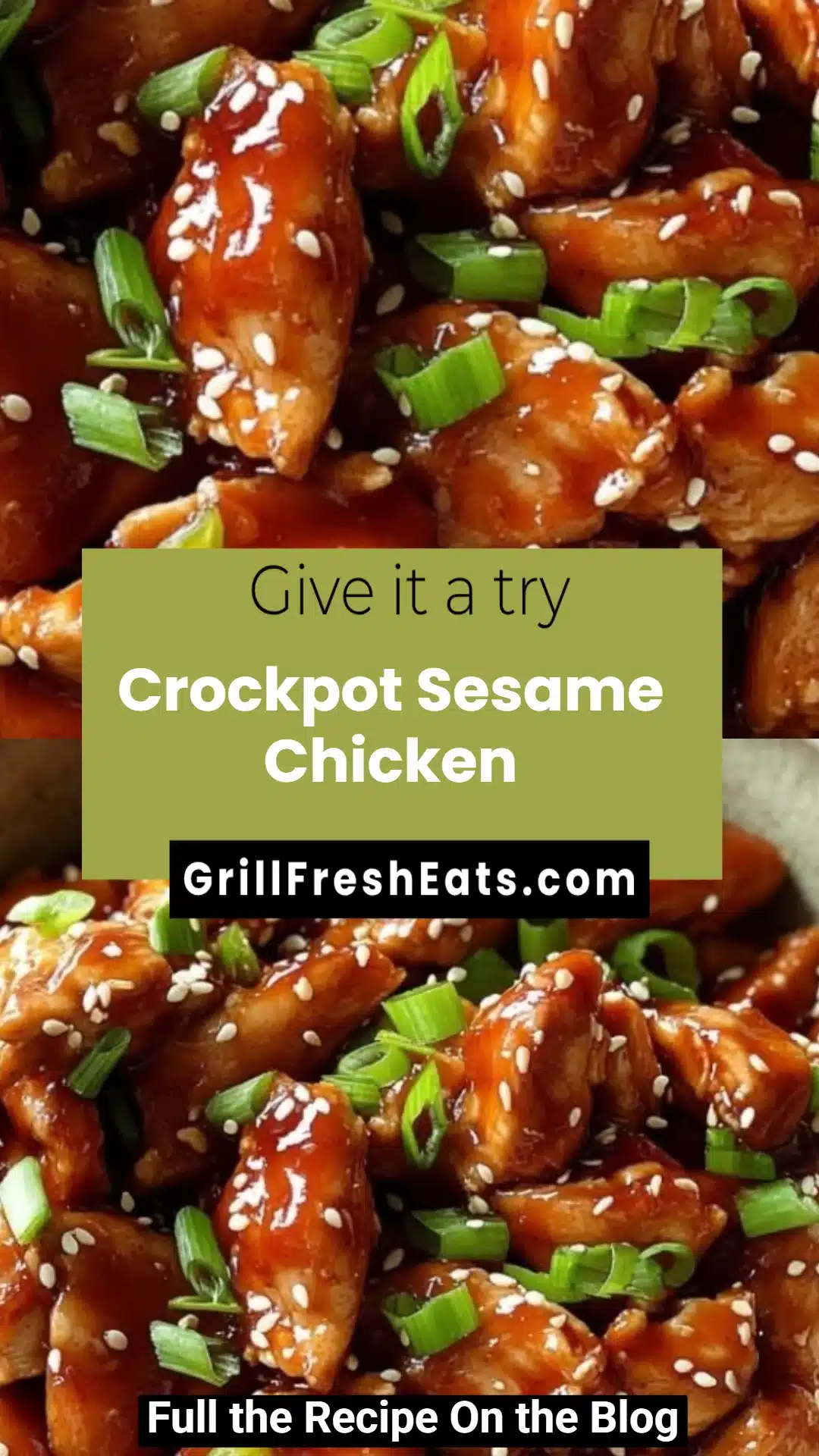 Crockpot Sesame Chicken 1 Crockpot Sesame Chicken