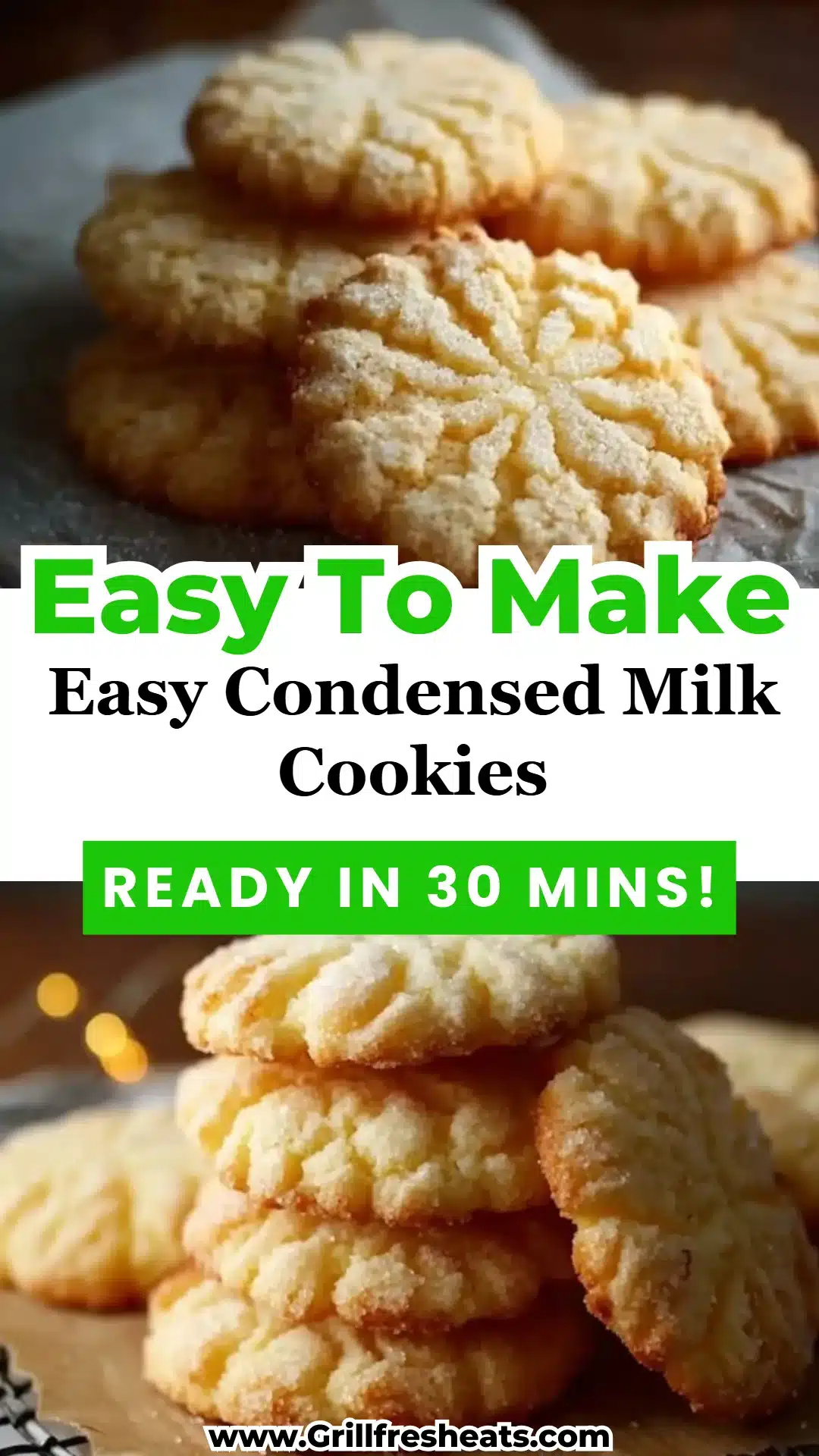 Easy Condensed Milk Cookies 1 Easy Condensed Milk Cookies
