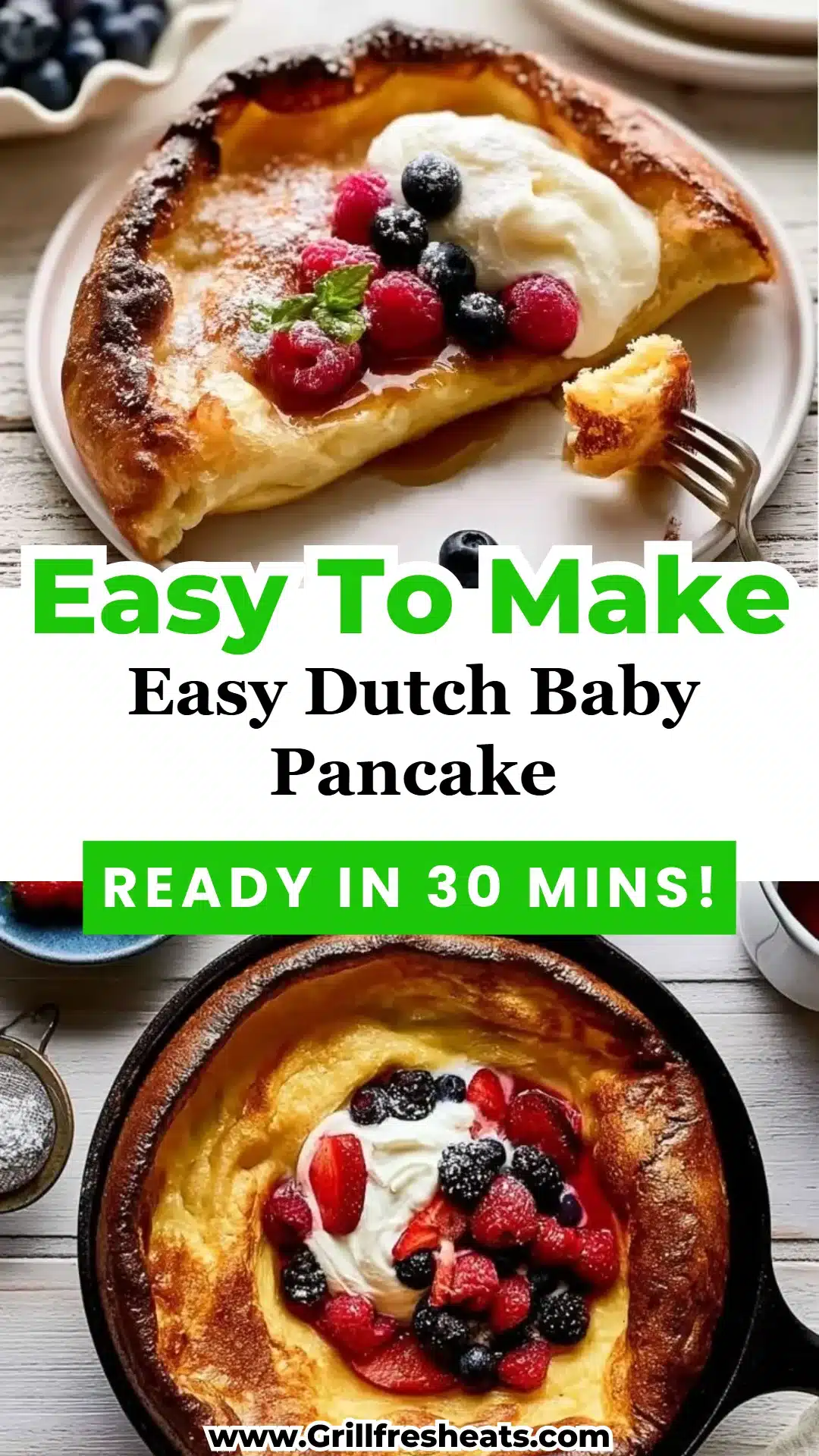 Easy Dutch Baby Pancake