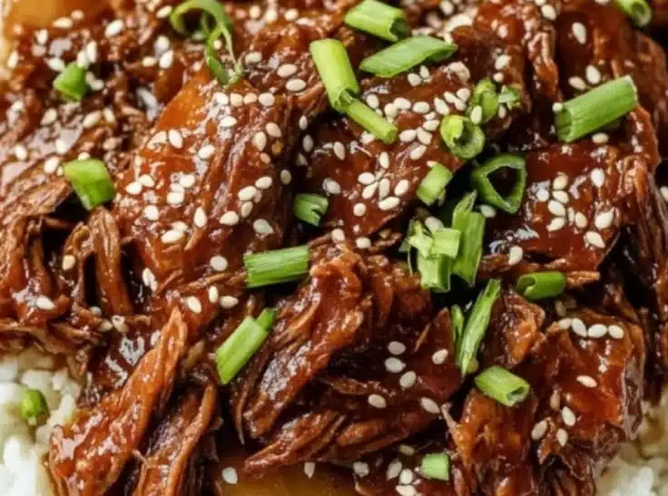 Easy Slow Cooker Korean Beef 3 Easy Slow Cooker Korean Beef