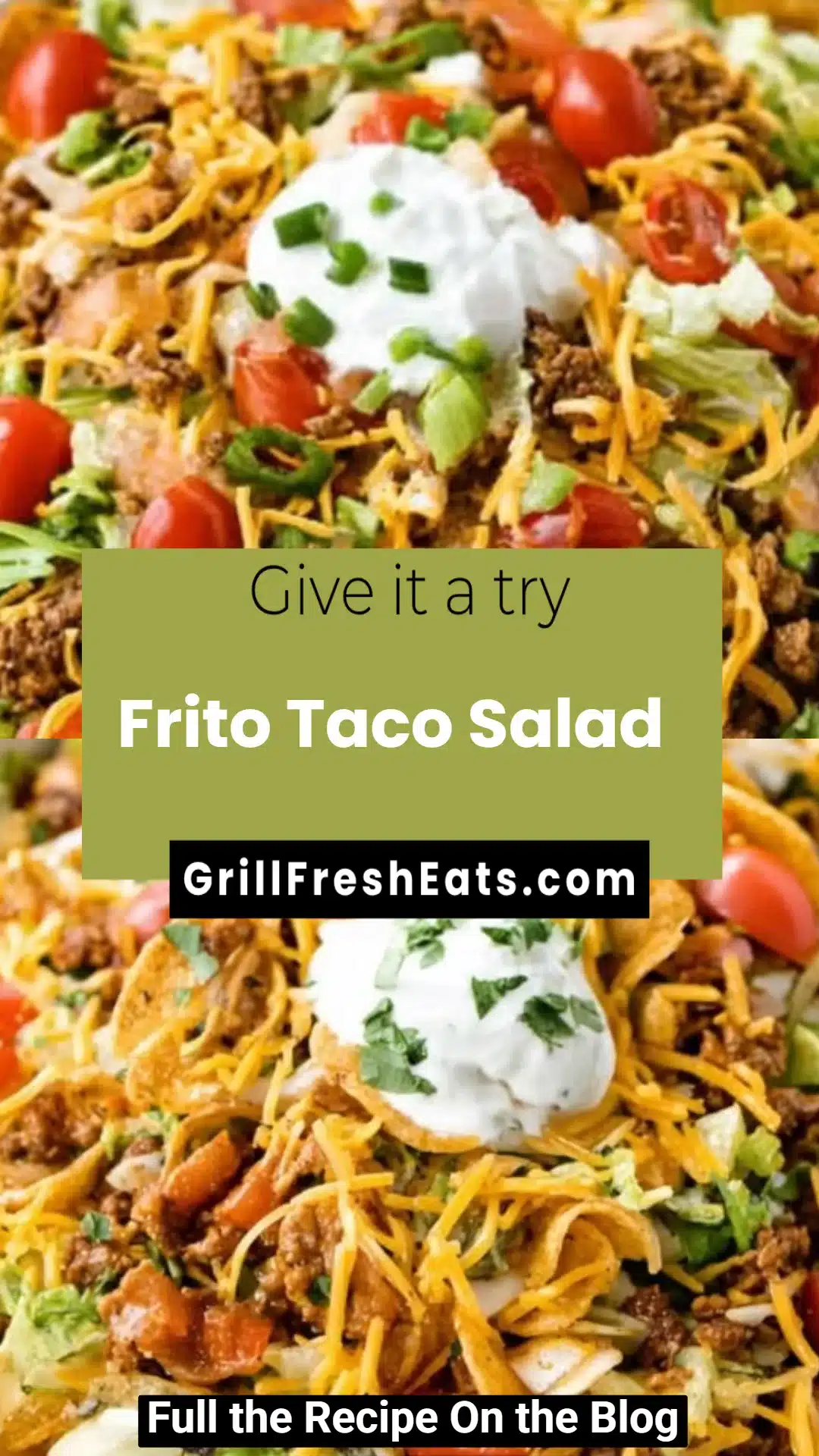 Frito Taco Salad 1 Frito Taco Salad
