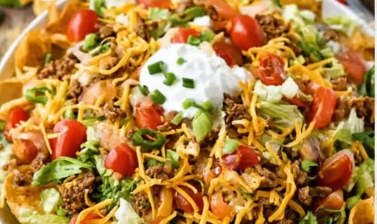 Frito Taco Salad 2 Frito Taco Salad