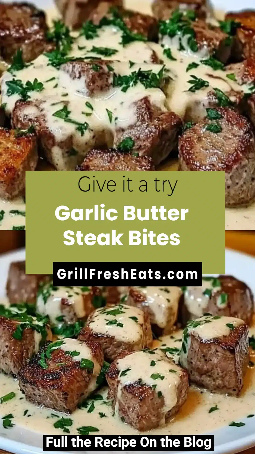 Garlic Butter Steak Bites