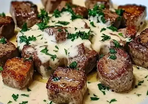 Garlic Butter Steak Bites