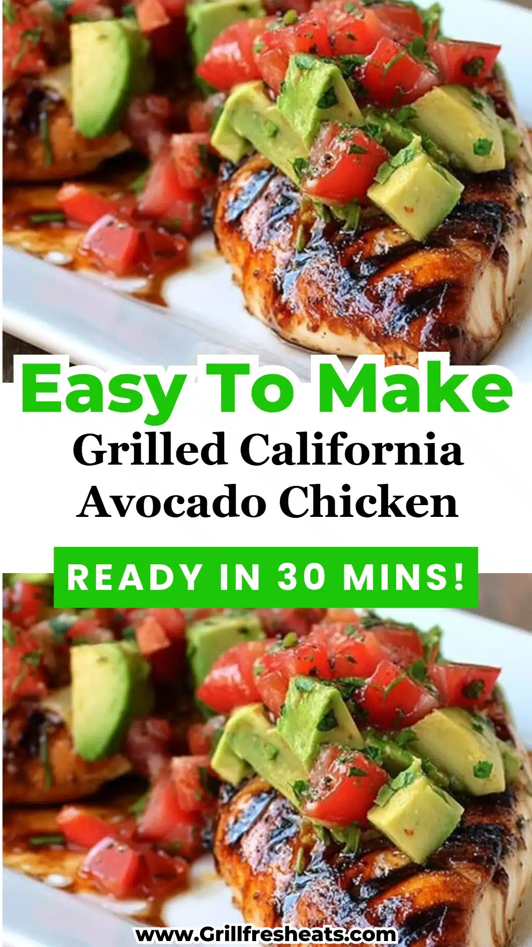 Grilled California Avocado Chicken 1 Grilled California Avocado Chicken
