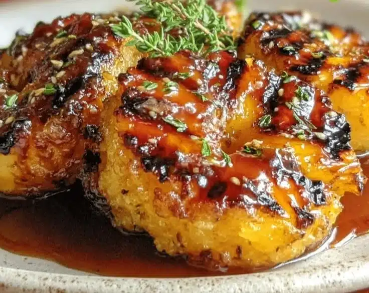 Grilled Peaches with Brown Butter Honey Sauce 2 Grilled Peaches with Brown Butter Honey Sauce