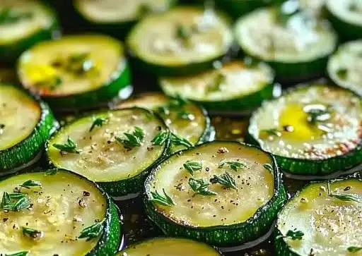 Herb-infused Roasted Zucchini
