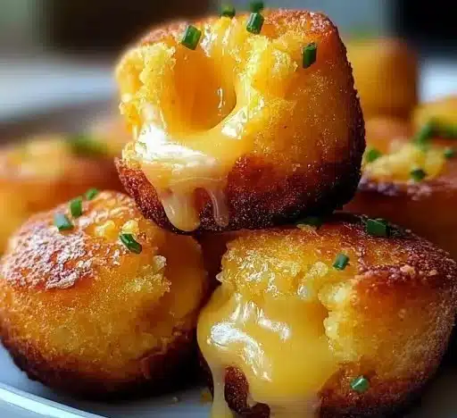 Honey Butter Cornbread Poppers