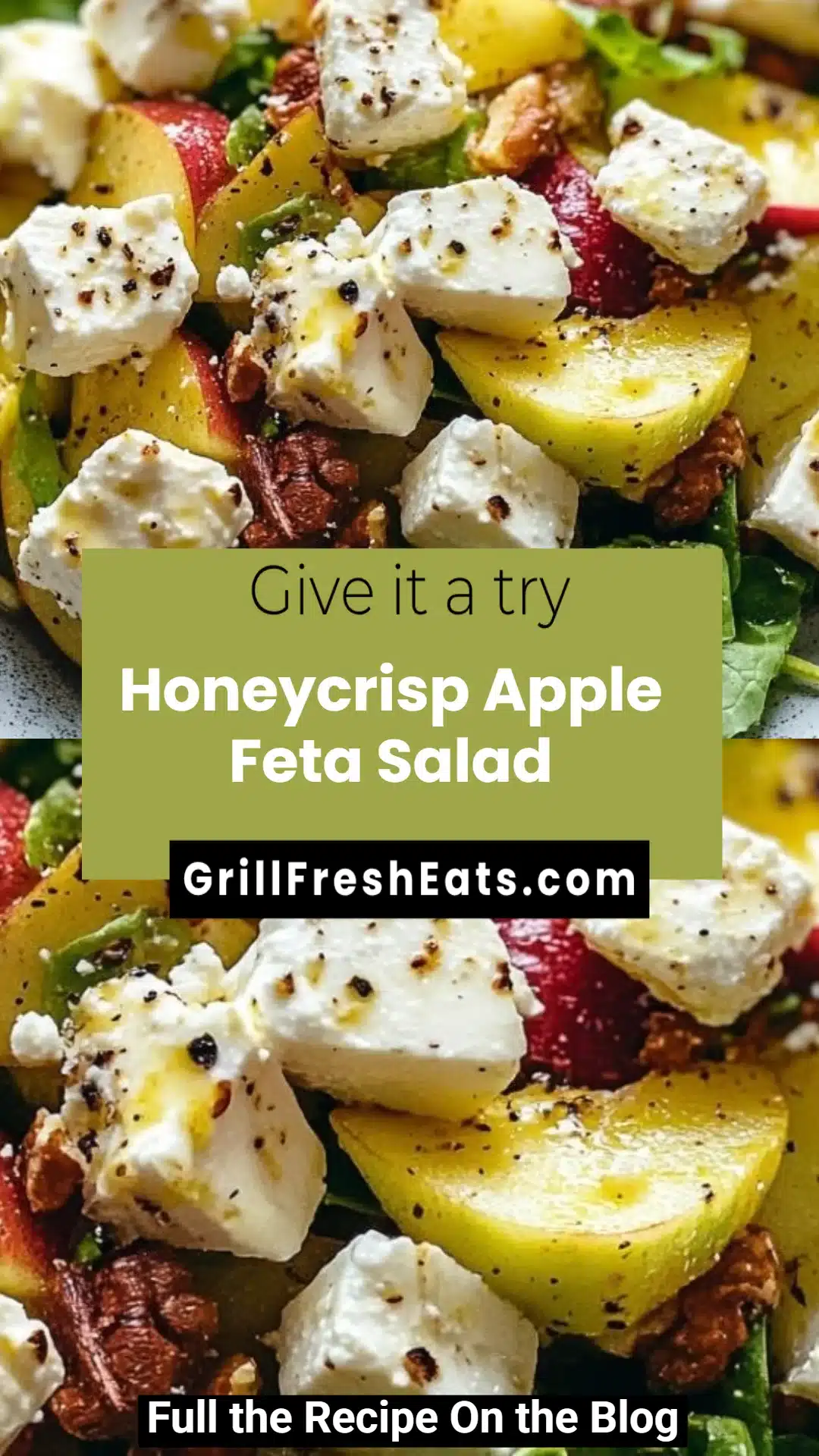 Honeycrisp Apple Feta Salad