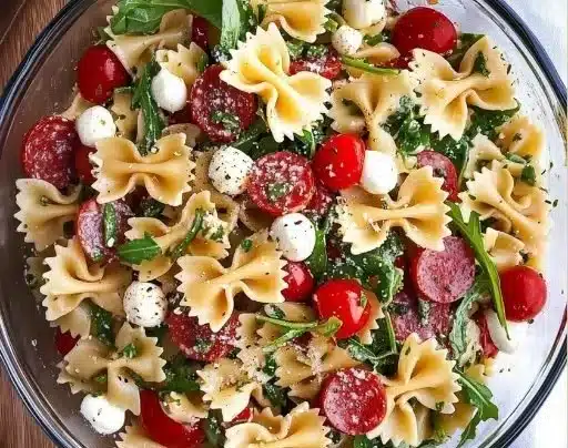 Hot Honey Pasta Salad