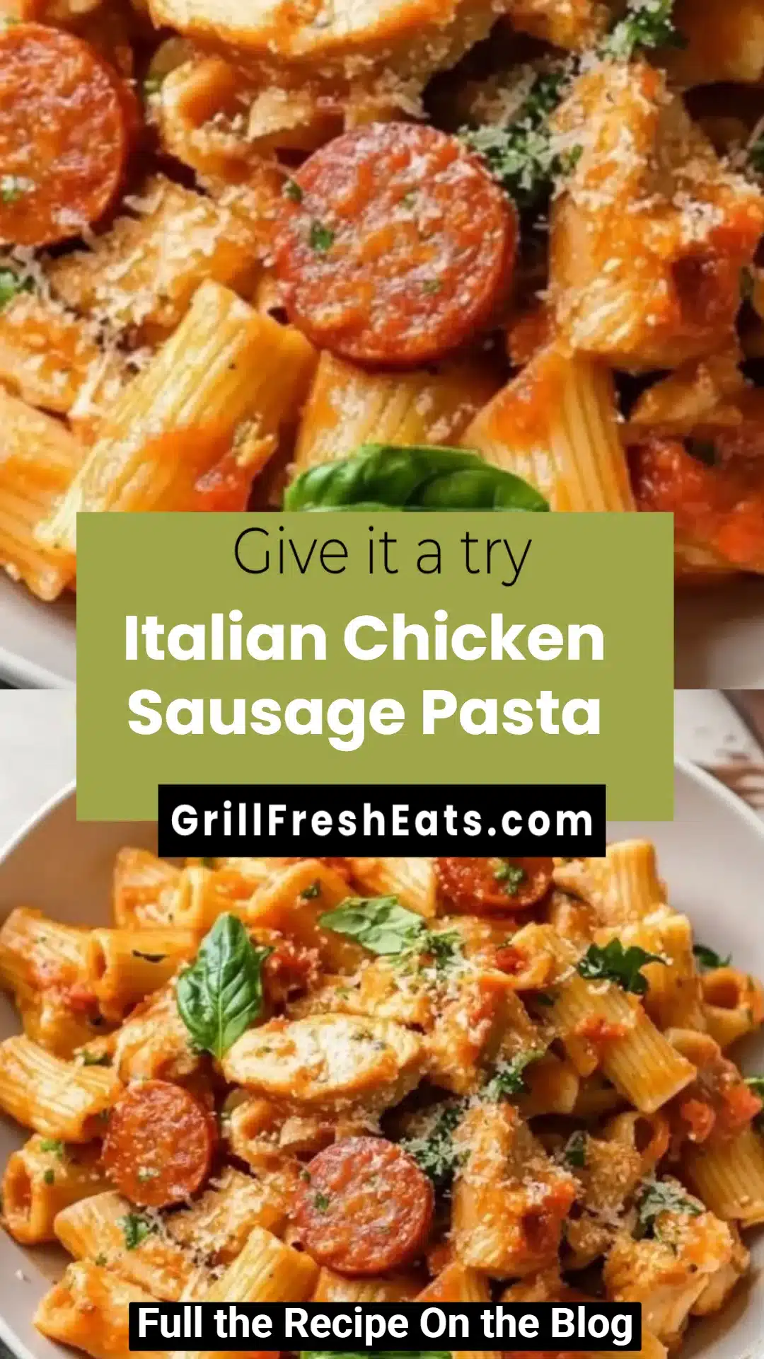 Italian Chicken Sausage Pasta