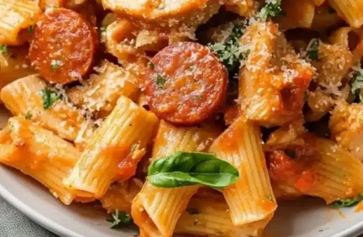Italian Chicken Sausage Pasta