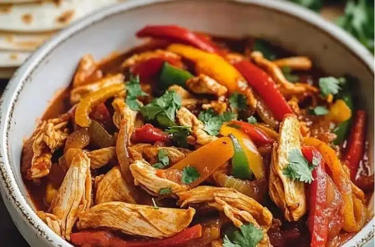 Mouthwatering Crockpot Chicken Fajitas: Easy Weeknight Meal 5 Delicious crockpot chicken fajitas served with fresh vegetables and tortillas