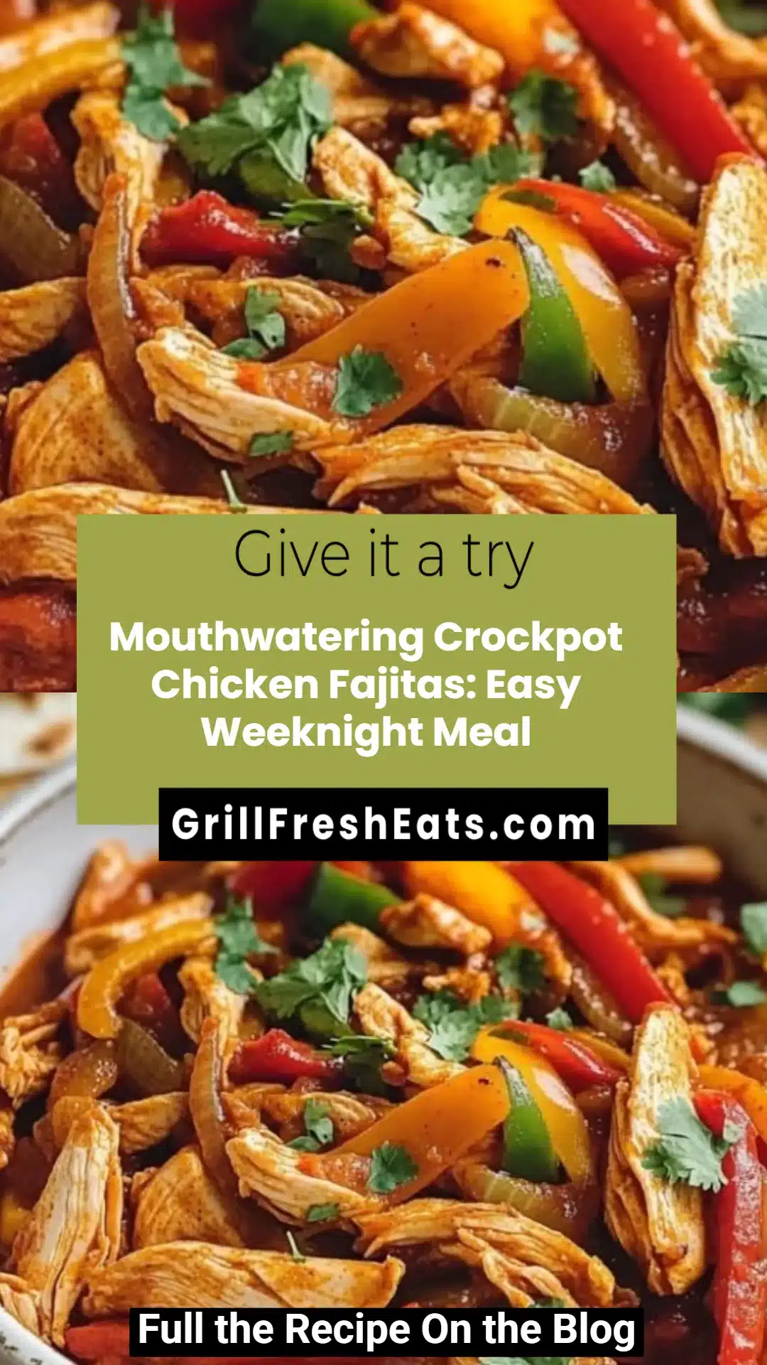 Mouthwatering Crockpot Chicken Fajitas: Easy Weeknight Meal 1 Mouthwatering Crockpot Chicken Fajitas: Easy Weeknight Meal
