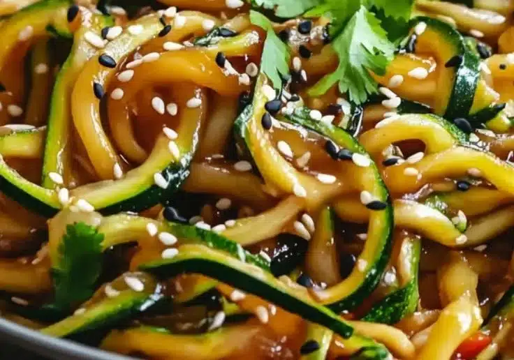 Nutritious Teriyaki Zucchini Noodles 2 Nutritious Teriyaki Zucchini Noodles