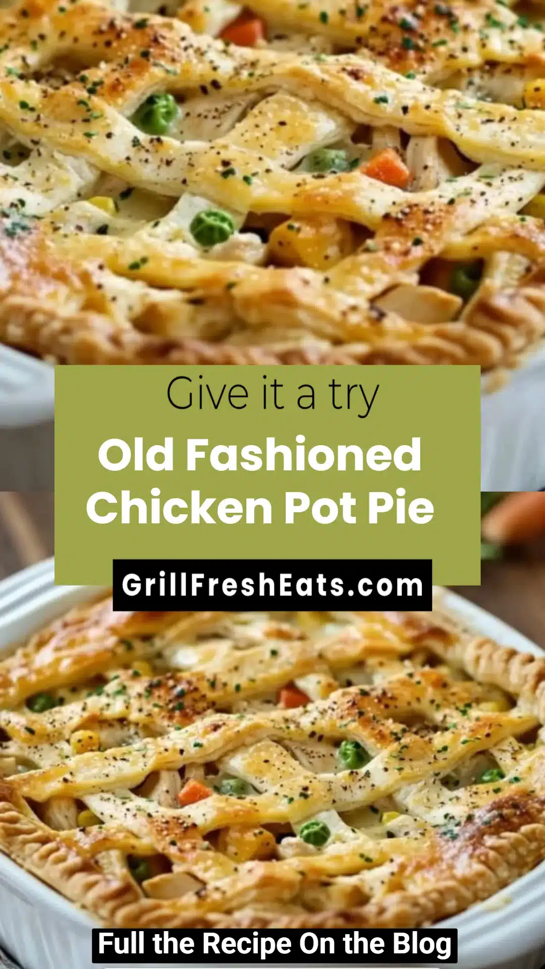 Old Fashioned Chicken Pot Pie