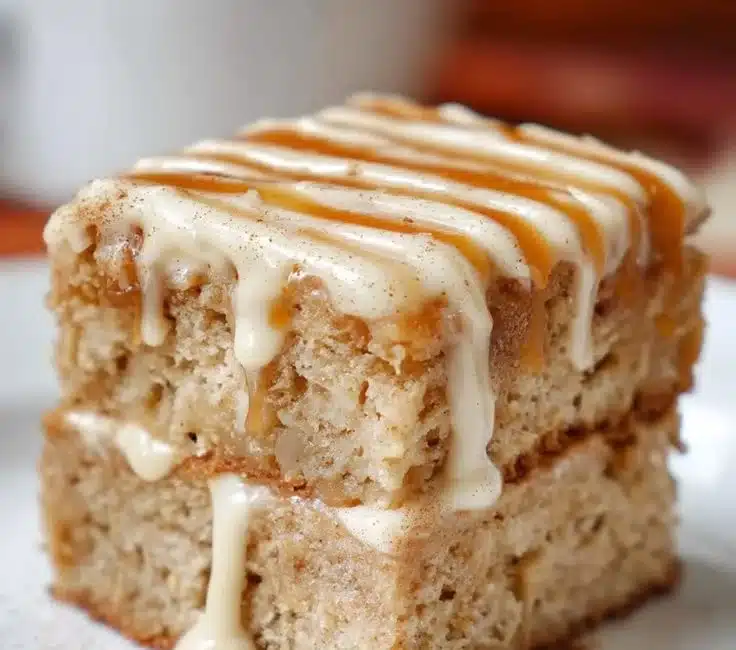 Ooey Gooey Banana Bars 2 Delicious ooey gooey banana bars fresh out of the oven.