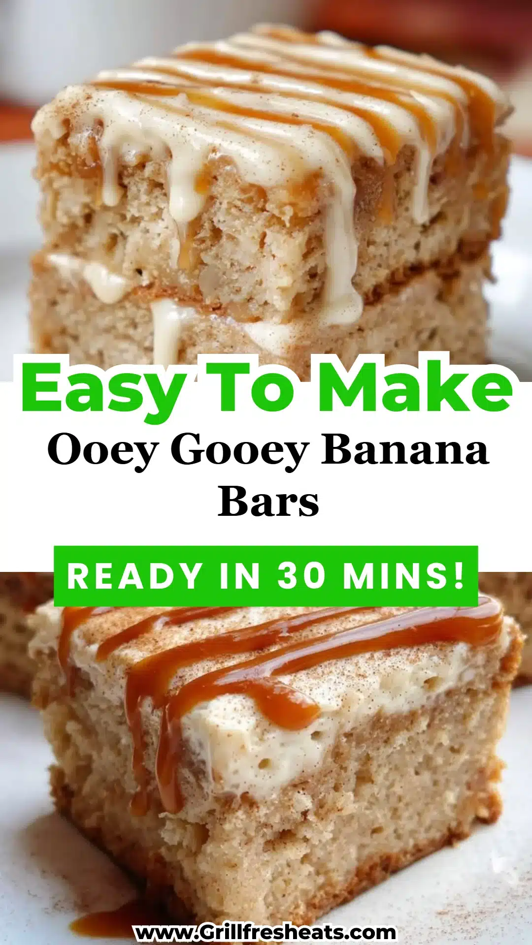 Ooey Gooey Banana Bars 1 Ooey Gooey Banana Bars