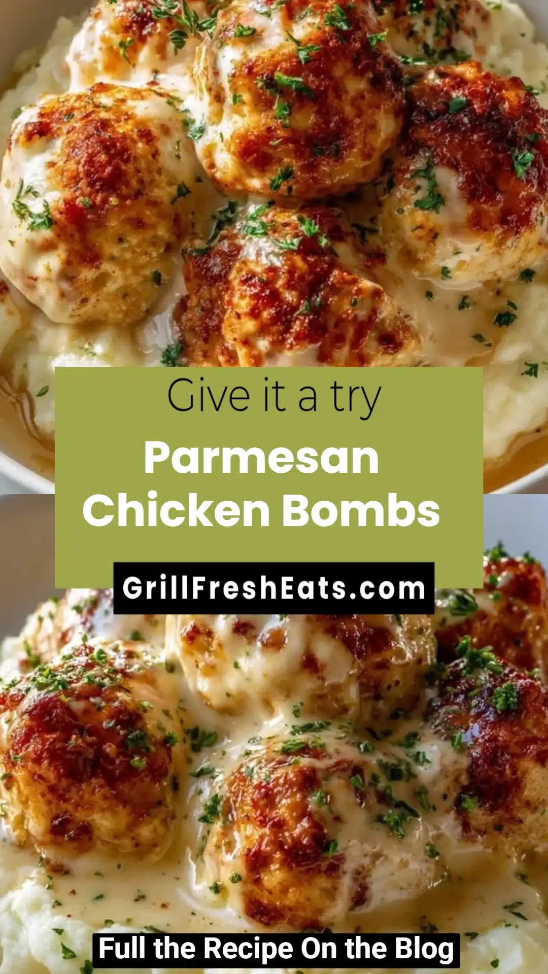 Parmesan Chicken Bombs 1 Parmesan Chicken Bombs