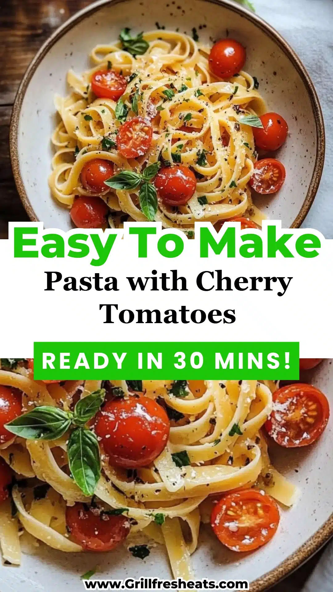 Pasta with Cherry Tomatoes