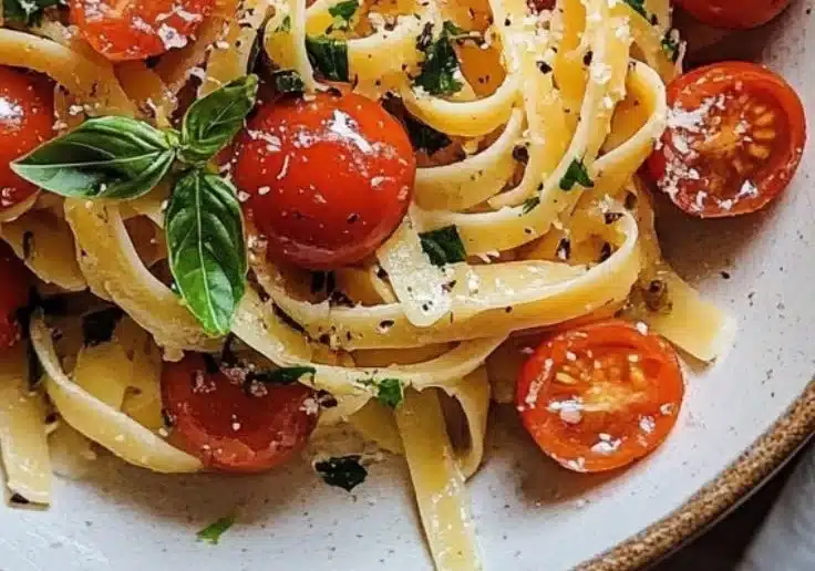 Pasta with Cherry Tomatoes