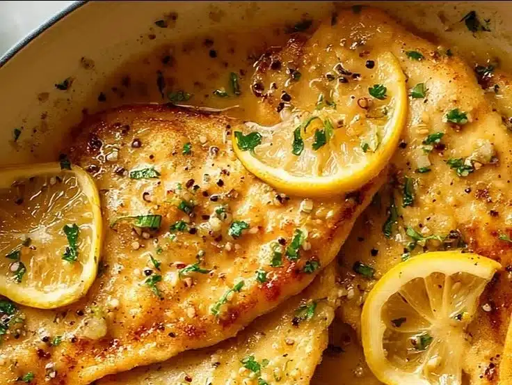 Quick Italian Lemon Chicken