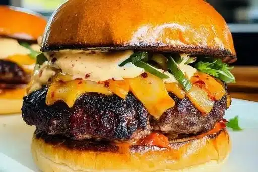 Sweet Thai Chili Burgers