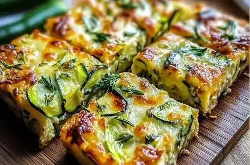 Vegetarian Zucchini Slice