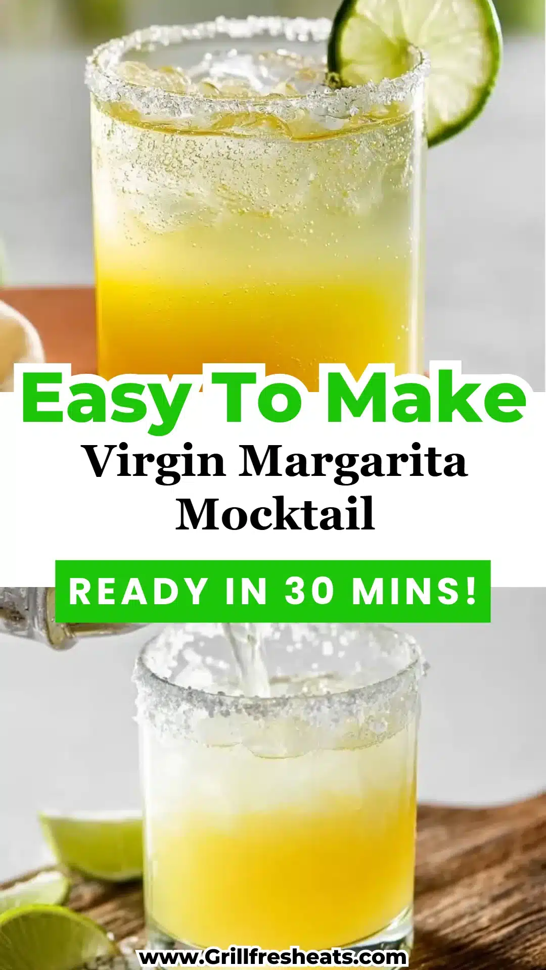 Virgin Margarita Mocktail