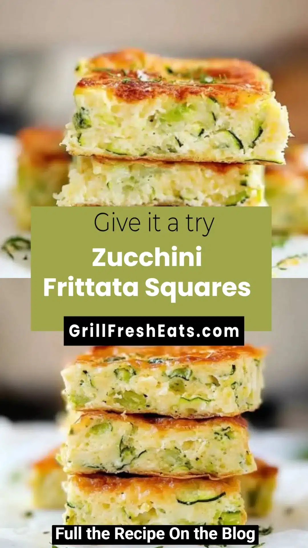 Zucchini Frittata Squares