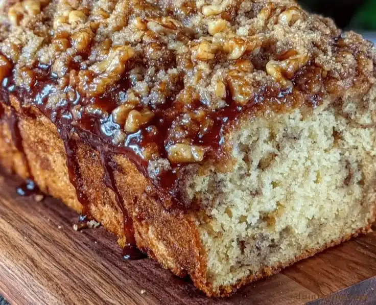 Banana Bread with Brown Sugar Walnut Streusel 2 Banana Bread with Brown Sugar Walnut Streusel