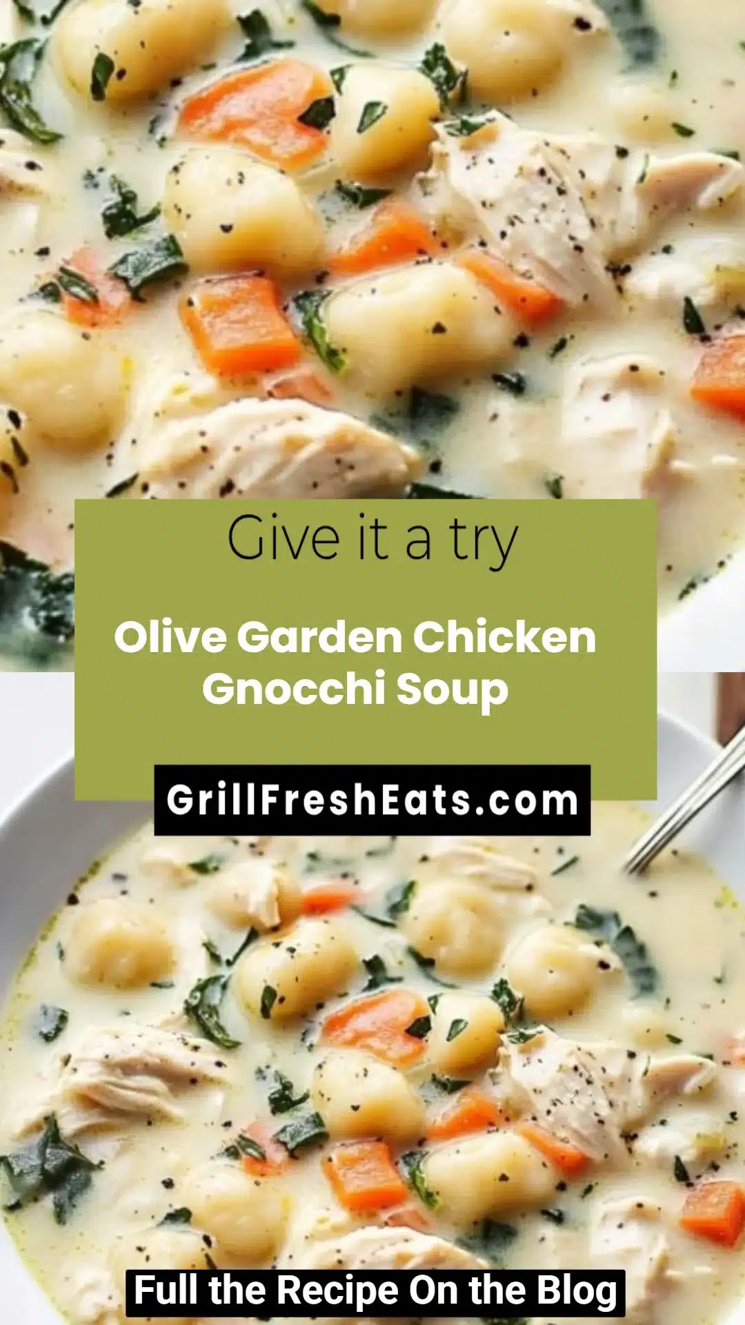 Olive Garden Chicken Gnocchi Soup 1 Olive Garden Chicken Gnocchi Soup